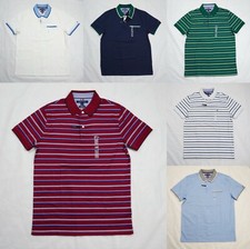 NWT Mens Tommy Hilfiger Stretch Slim Fit Striped Polo