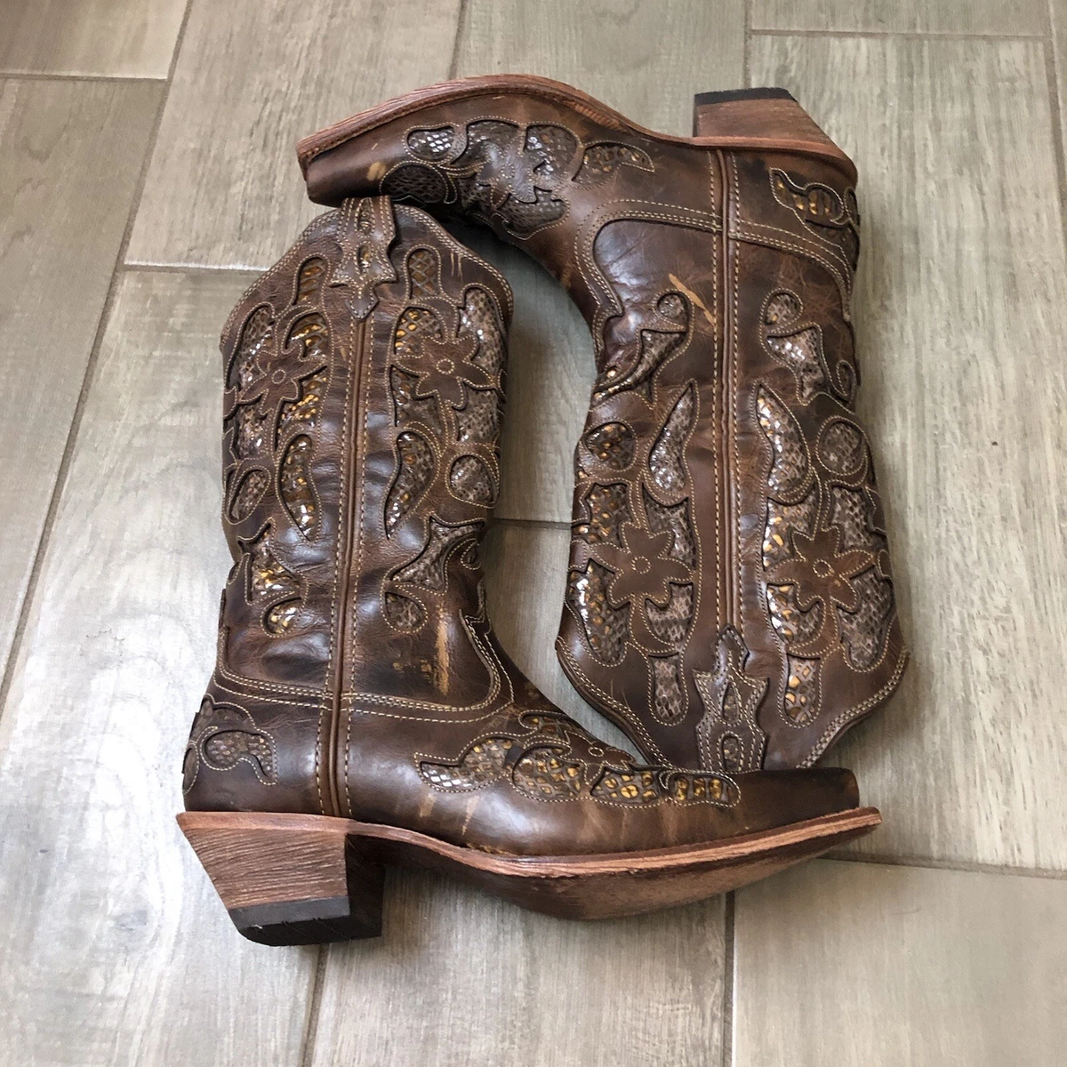 Inlay hotsell cowboy boots