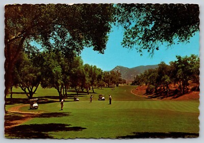 Postcard California Fallbrook Pala Mesa Golf Club Inn and Lodge 5L