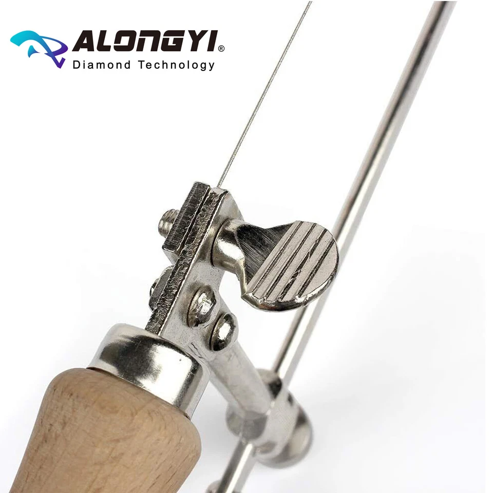 Coping Saw Steel Frame for Wood Stone Jade Metal Cutting Multifunction Hand Tool - Image 3 of 4