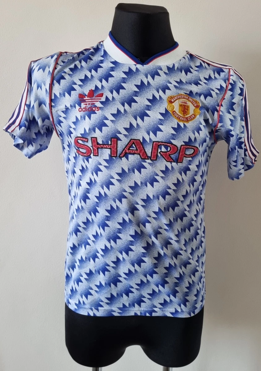 retro adidas man utd shirt