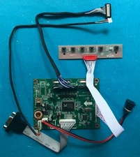 VGA Controller Board for 10.4" 640x480 LCD G104V1-T03 with LED Backlight