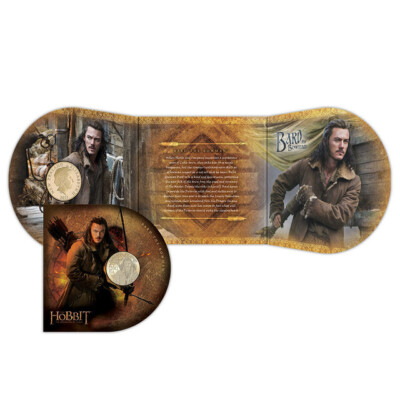 The Hobbit: The Ravage of Smaug - Bard the Bowman - 1 Coin in Folder