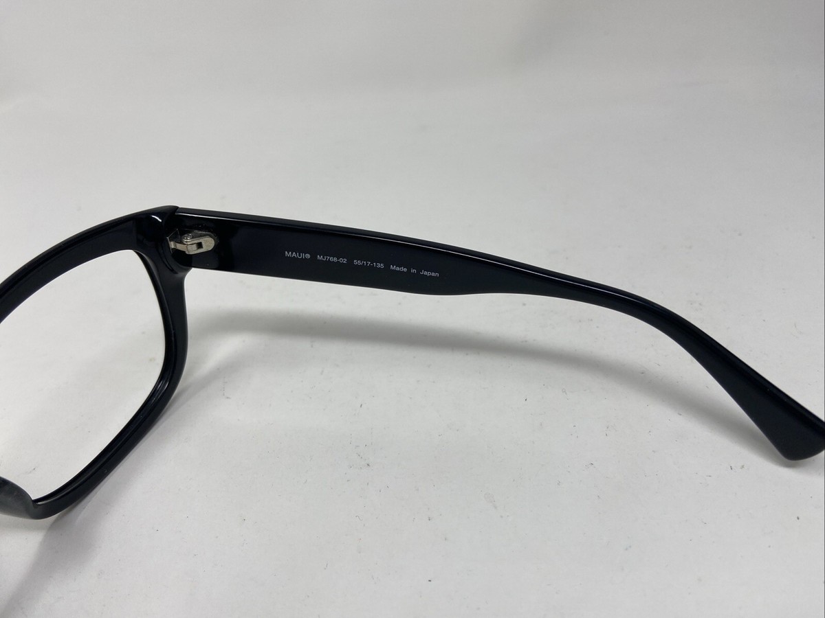 MAUI JIM PLUMERIA MB-SG MJ768-02 55/17-135 GLOSSY BLACK