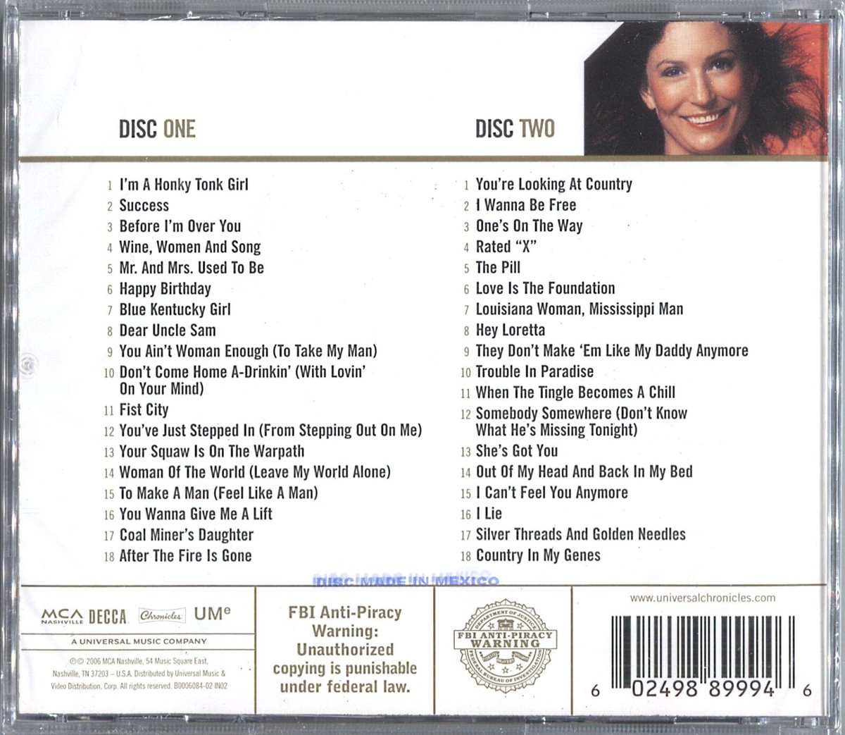 LORETTA LYNN Gold: The Definitive 2CD Collection 36 REMASTERED