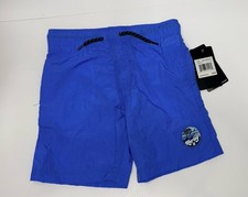 Hurley Boys Neptune Blue Swim Trunks Size 4 Elastic Waist Lined