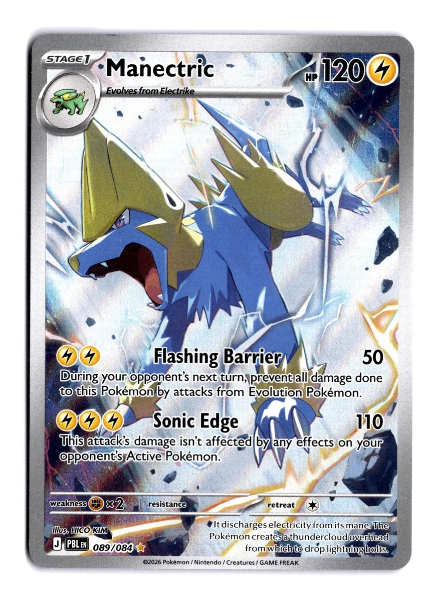 Manectric Pokemon Card for sale | eBay