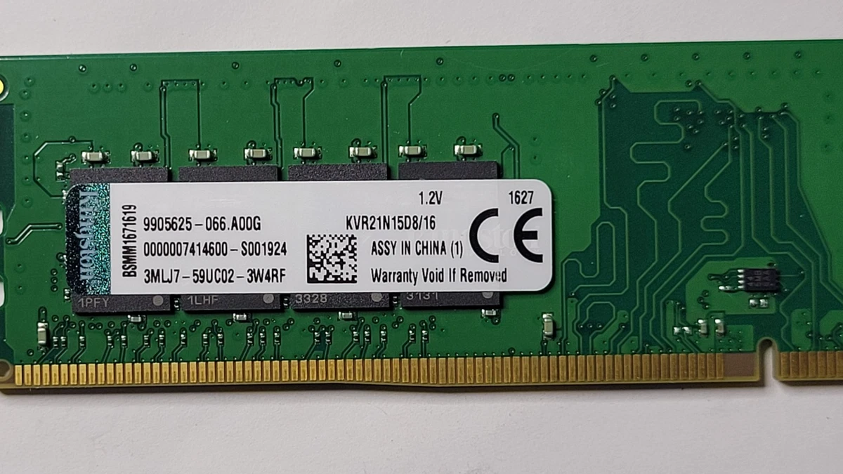 Kingston PC4-17000 (DDR4-2133) Bus Speed Computer RAM 16 GB Total