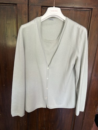 Malo Twin-set Donna Cachemire Colore Verde Acqua Size 48