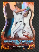 2026 Bowman Baseball Aiva Arquette Chrome Die-Cut Power Chords Insert - Marlins
