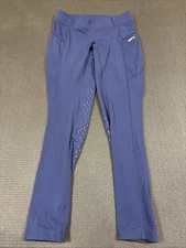NWOT Kerrits Ice-Fil Fullseat Tech Riding Tights in Navy Size Medium