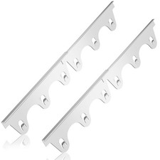 Stove Gap Covers Stainless Steel, 2Pack Retractable 2pcs, Silver
