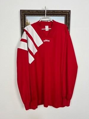 Vintage 90's Adidas Equipment Football Template Shirt Long Sleeve