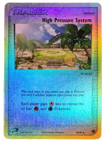 Pokemon Card - Dragon 85/97 - HIGH PRESSURE SYSTEM (reverse holo) - NM