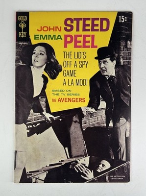 The Avengers-John Steed Emma Peel #1 (Western November 1968) Gold Key Comics