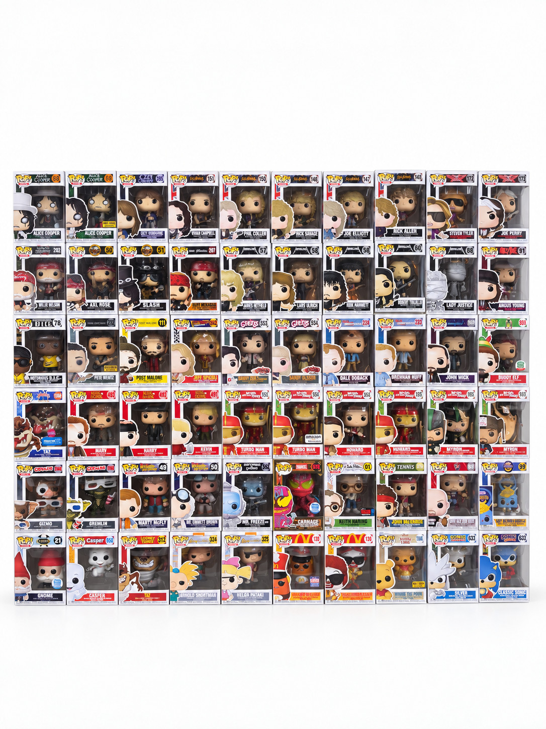 Funko Pop Lote de 60 (Mezcla de Todo)