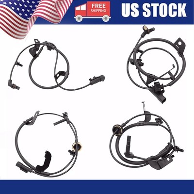 4Pc ABS Speed Sensor Set Fit Dodge Journey 2009-2020 Front Rear Left Right Wheel