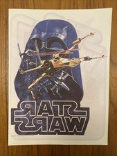 Original 1977 Star Wars T Shirt Iron On Transfer Unused Darth Vader X Wing