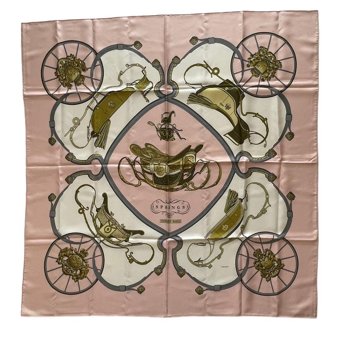 HERMES 90cm Silk Scarf Shawl 100% Pure Luxury Accessory