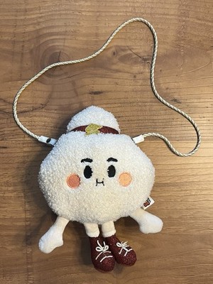 RARE H&M x Toca Life Nimbus Plush Girls Shoulder Bag Cloud Zippered Purse Kawaii