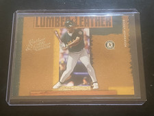 Rickey Henderson 2005 Donruss Leather & Lumber Lumber & Leather #LL-25, #d /2000