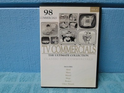 TV Commercials The Ultimate Collection Vol 4 Classic Toys DVD XTRADVDs SHIP FREE