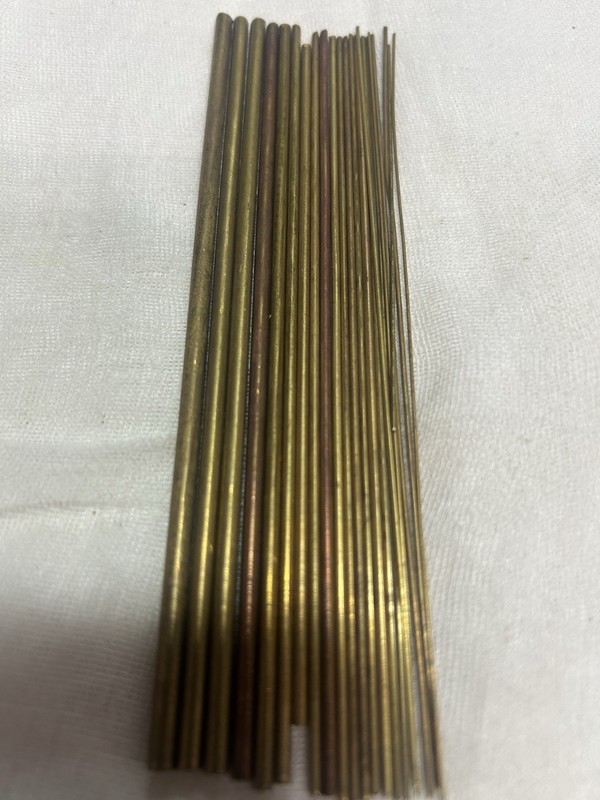 21 Pcs Brass Rods For Watchmakers