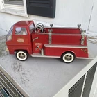 Vintage Tonka Gas Turbine Fire Truck Pumped Pressed Steel 1960’s