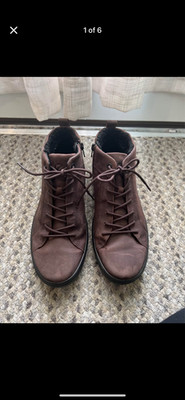 ECCO soft 7 tred mocha UAE version size 44 water repellant boot with warm lining