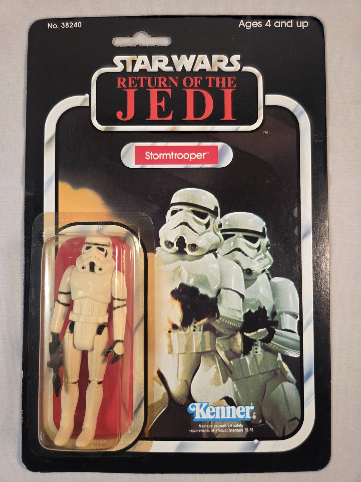 Kenner Star Wars ROTJ Stormtrooper Action Figure 1983 Vintage Carded