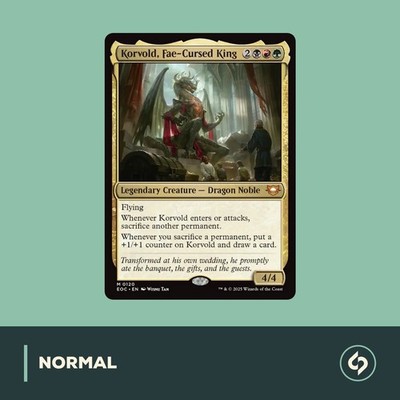 MTG | Korvold, Fae-Cursed King | EDGE OF ETERNITIES | NM | EN | MAGIC