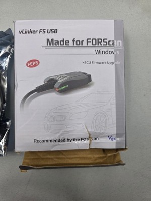 Vgate vLinker FS OBD2 Scanner USB Adapter Fit For FORScan HS/MS-CAN Auto Switch