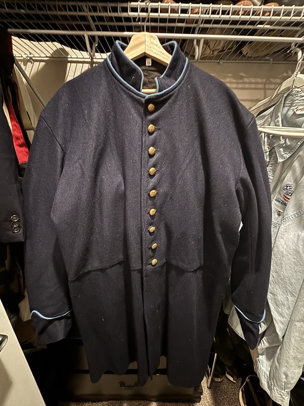 Union Infantry Enlisted Frock Coat, Civil War, New