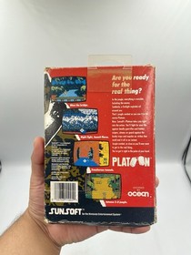 Platoon (Nintendo Entertainment System NES) Authentic CIB Complete