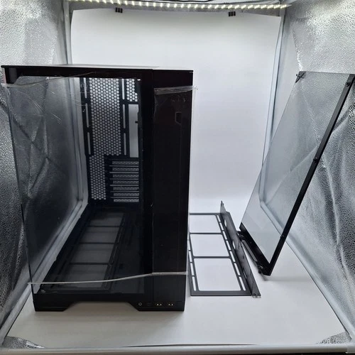 Lian Li O11 Vision Compact Black-Steel-Tempered Glass ATX Mid Tower Case *READ*
