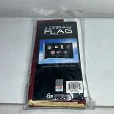 New NCAA Florida State Seminoles Stars And Stripes 3x5 Foot Banner Flag 