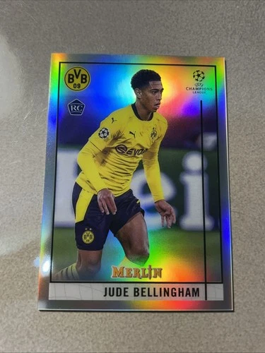 2020-21 Topps Merlin Collection Chrome UCL - Jude Bellingham #31 Refractor (RC)