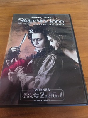 Sweeney Todd: The Demon Barber of Fleet Street (DVD 2008  Widescreen)