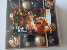 21 Piece Shatterproof Mardi Gras Ornaments Please Read