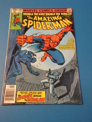Amazing Spider-man #200 Bronze age Death of Burglar Newsstand VF- Beauty Wow