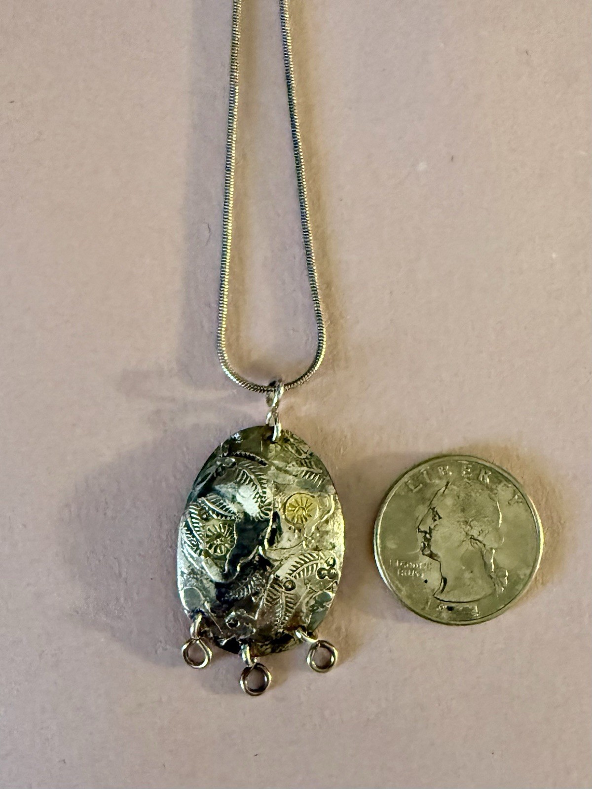 Signed authentic vintage handmade Native American… - image 7