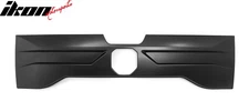 Fits 19-24 Ram 1500 IKON Style Tailgate Applique Panel Cover Matte Black ABS