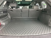 Carstyler® Exclusive Kofferraumschutzmatte Passend FüR VW T-Cross Lfaden Schwarz