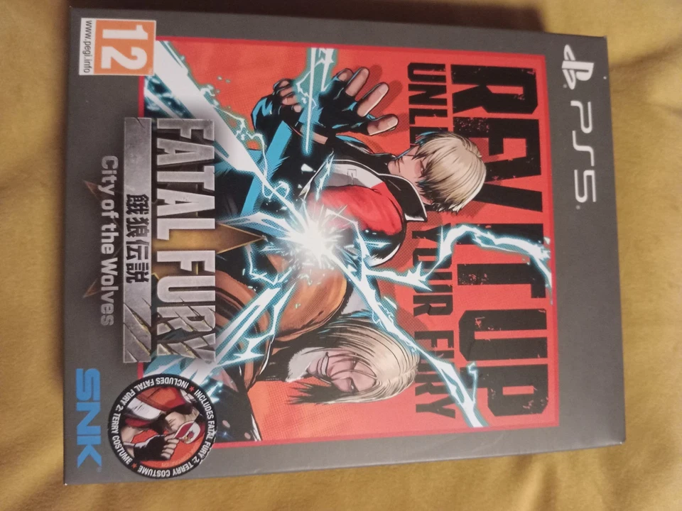 FATAL FURY : CITY OF THE WOLVES - DELUXE EDITION PS5 UK OCCASION (GAME IN ENGLIS, photo 1 sur 3