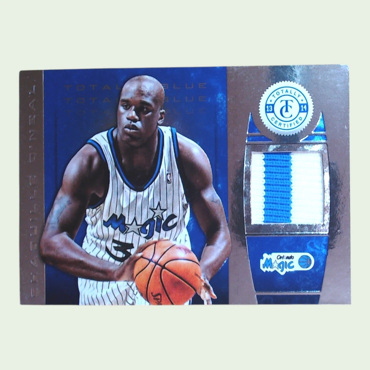 NBA Shaquille O'Neal 13-14 Panini 15枚限定 2013-14 Panini Flawless - Greats Dual Memorabilia Autograph