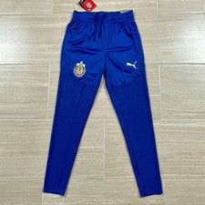 Pantalón de Entrenamiento Hombre Talla S Puma x Chivas De Guadalajara Azul Nuevo con Etiquetas Fútbol DryCell