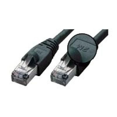 Tecline 71410s 10 m Cat6 a S/FTP (STP) schwarz Netzwerk-Kabel - Netzwerk-Kabel (