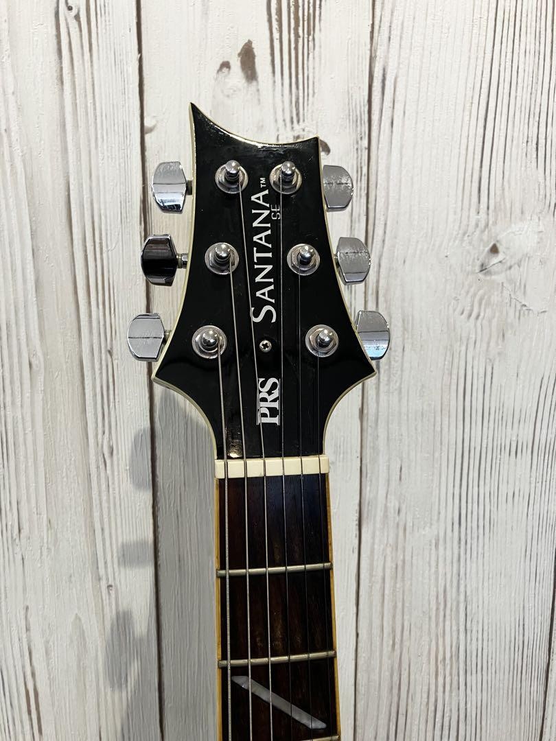 Electric Guitar PRS Paul Reed Smith Santana SE Black Made in