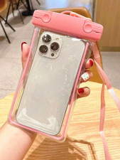 1  pc large waterproof floating phone bag   universal fit for beach  water use