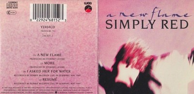 SIMPLY RED ''A New Flame'' 3-inch CD-Single